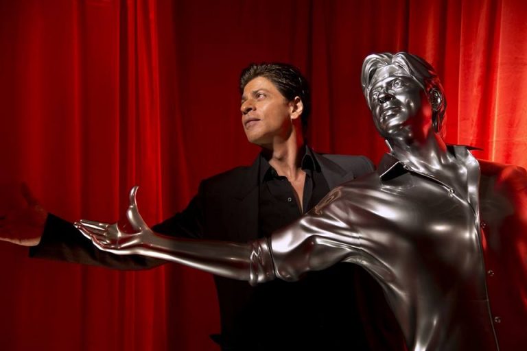 Shahrukh Khan’s with his 3D printed model