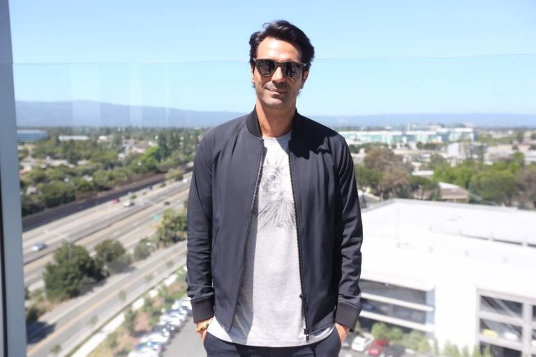 Arjun Rampal launches the trailer of Daddy at the Google headquarters in California!