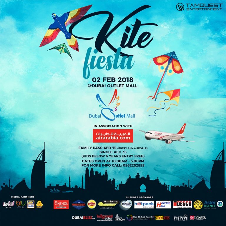 Kite Fiesta 2018 @ Dubai Outlet Mall, 2nd February