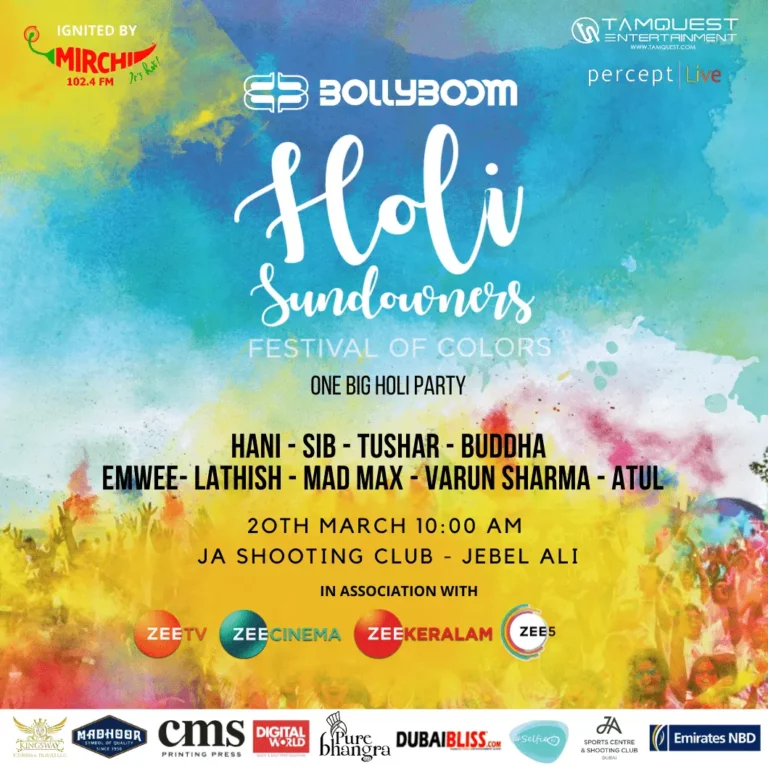 Holi Sundowner Festival of Colors – March 20th, 2022