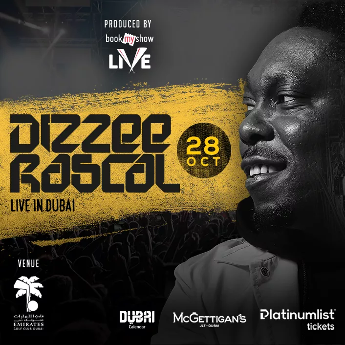 The ‘OG’ of Grime music, Dizzee Rascal is all set to perform in Dubai on October 28th, 2023