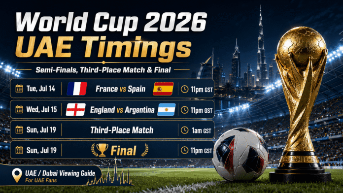 World Cup 2026 UAE timings -dubaibliss World Cup 2026 UAE timings